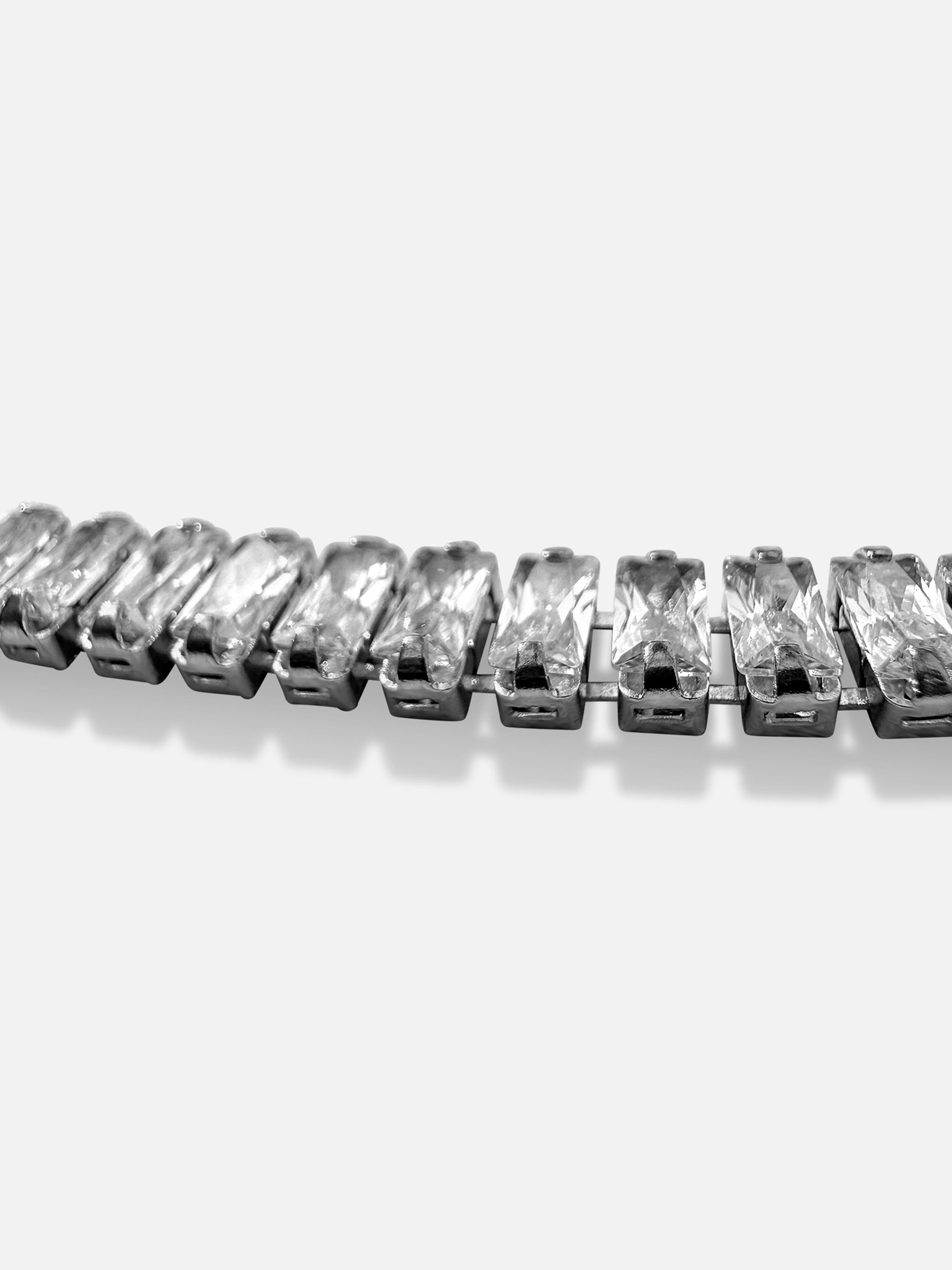 Bordeaux Baguette Bracelet