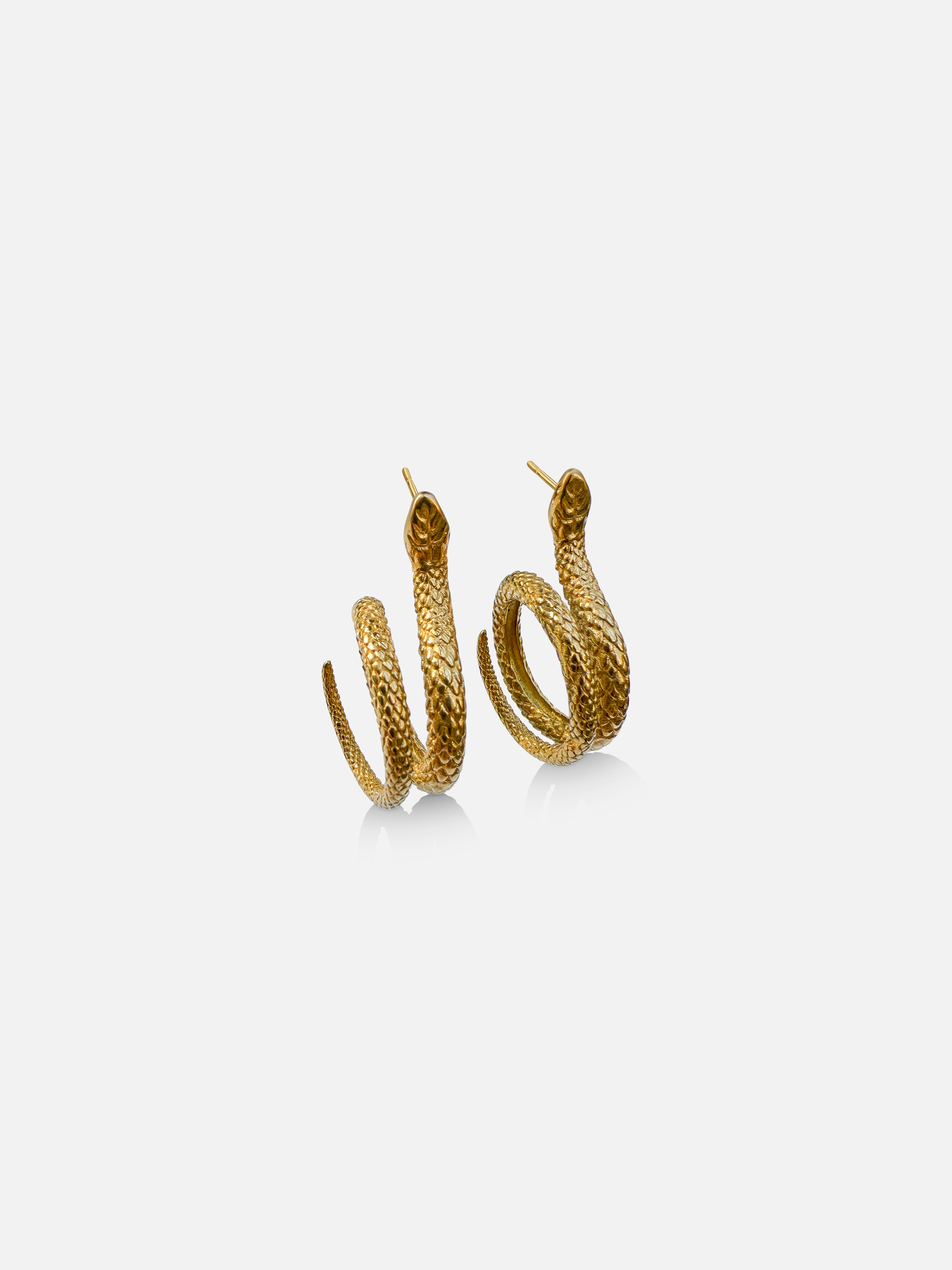 Sardinia Serpent Earrings