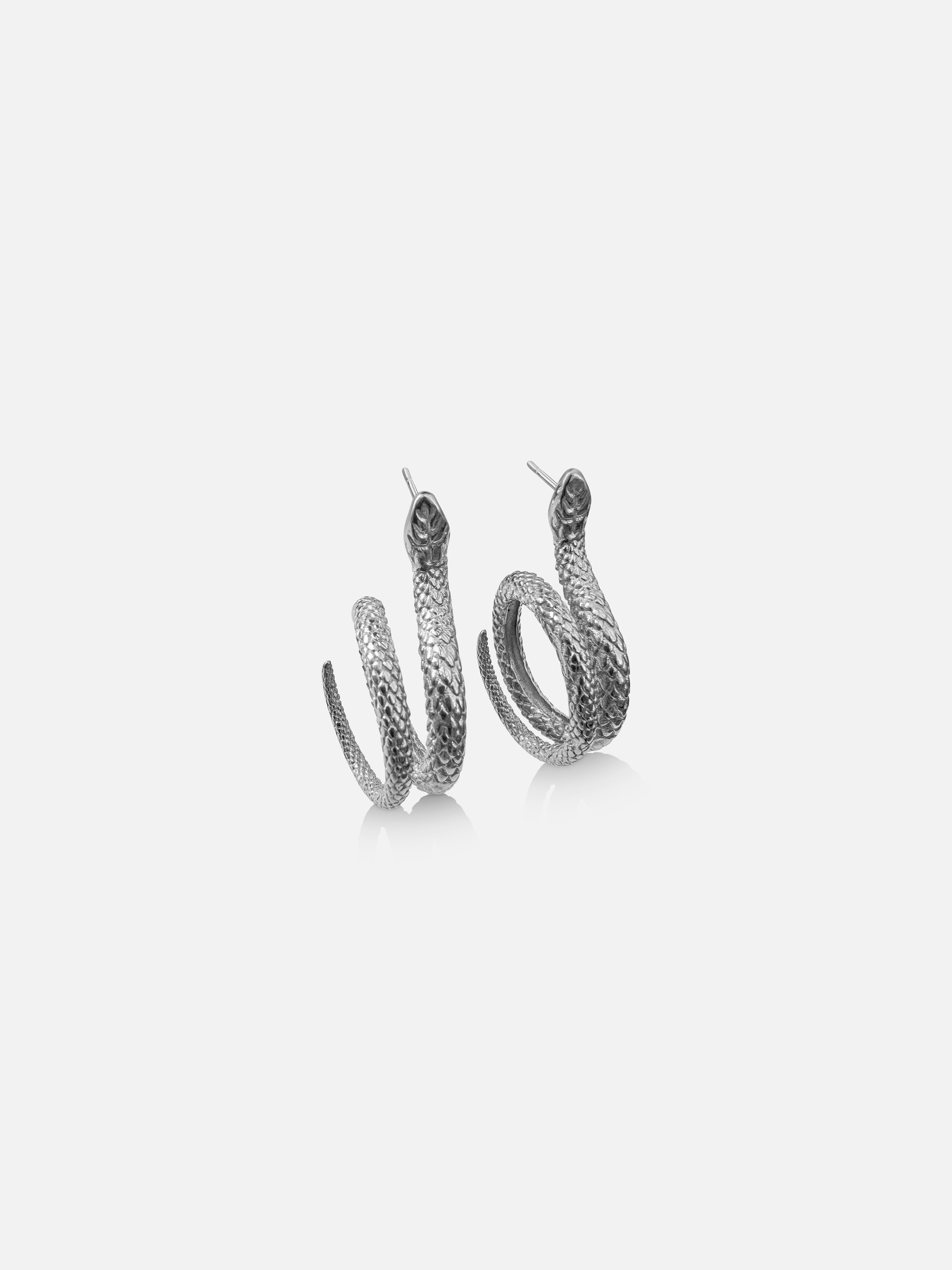 Sardinia Serpent Earrings