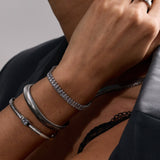 Bordeaux Baguette Bracelet