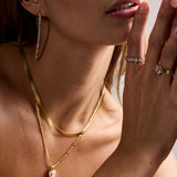 Bordeaux Baguette Bracelet