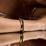 Bordeaux Baguette Bracelet