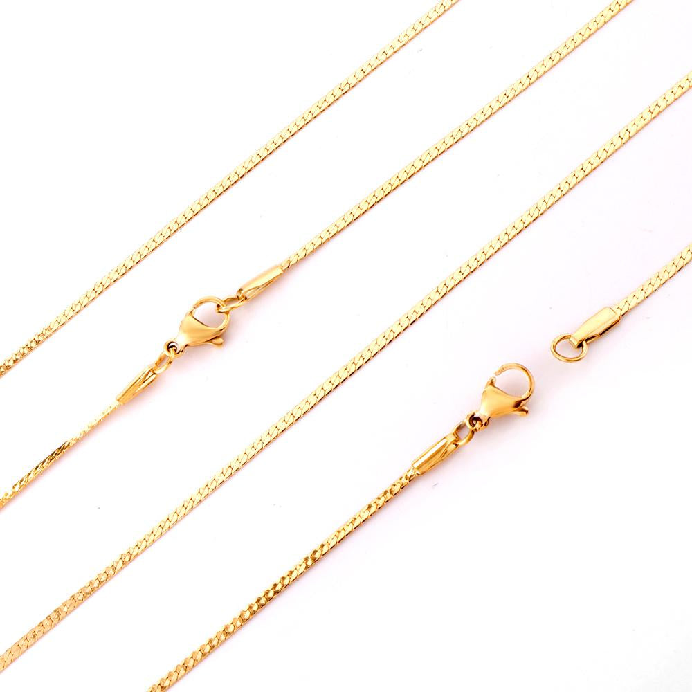 Sardinia Thin Serpent Chain